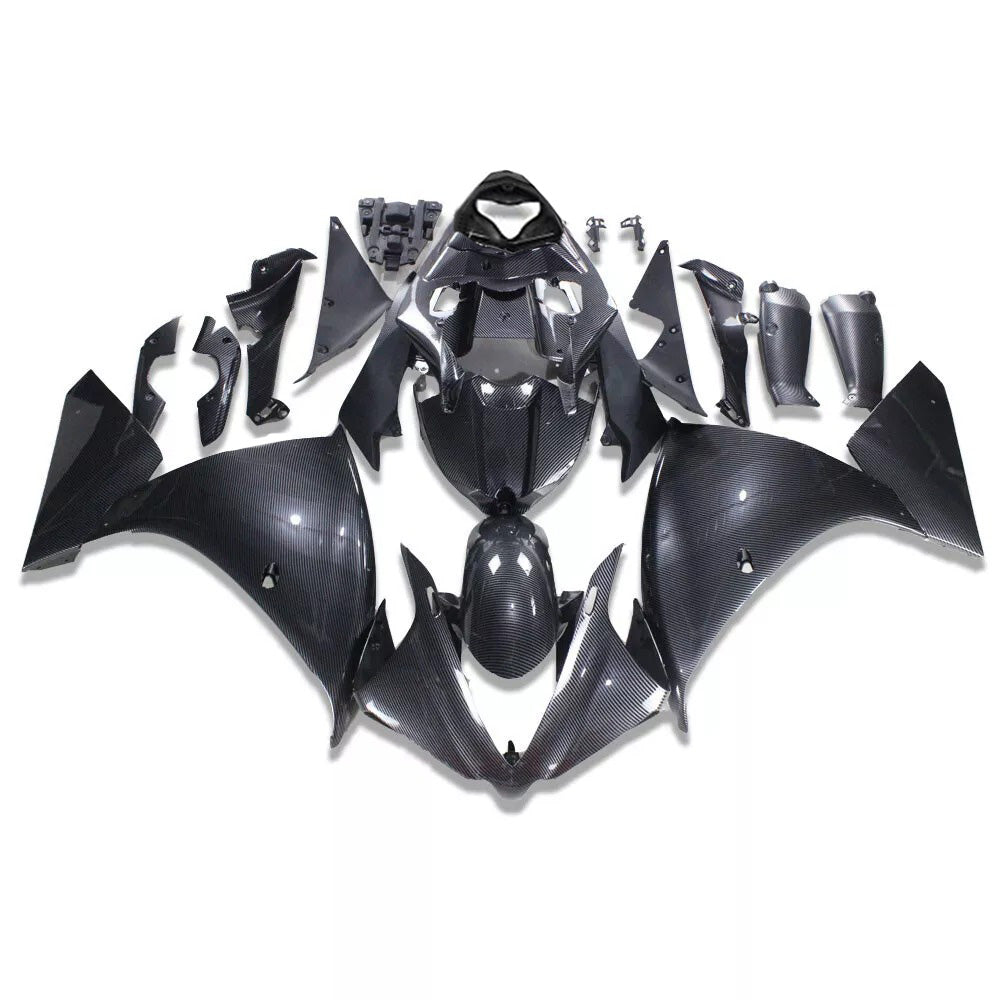 NT Fairing Fit for Yamaha 2012-2014 YZF-R1 S01- Carbon Fiber Look | ABS Injection, US Stock