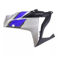 US STOCK NT Aftermarket Injection ABS Plastic Fairing Fit for YZF R3 2014-2018 R25 2015-2017 Silver Blue N004 Available in CA