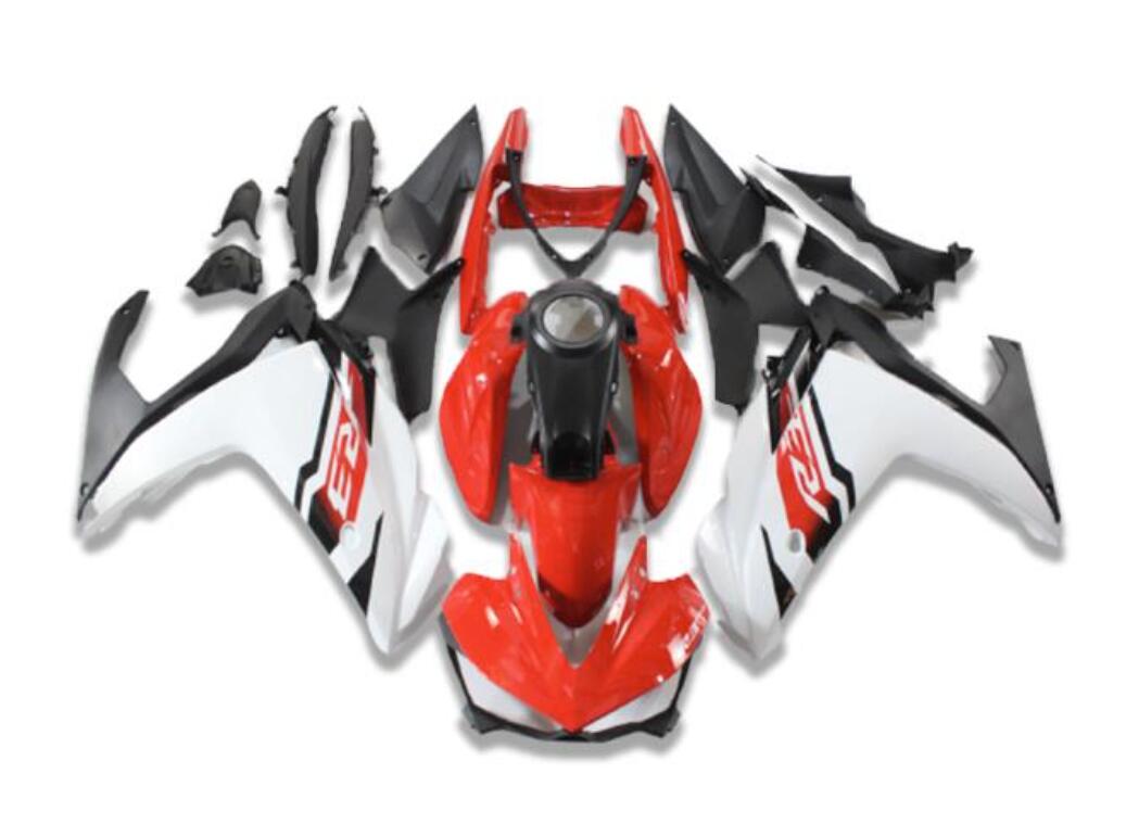NT Fairing Fit for Yamaha 2014-2018 YZF-R25/YZF-R3 N005- White Red | ABS Injection, US Stock