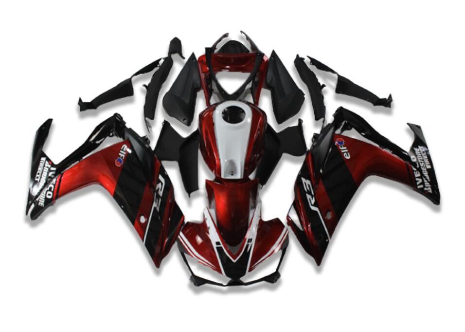 NT Fairing Fit for Yamaha 2014-2018 YZF-R25/YZF-R3 N014- Red Black White | ABS Injection, US Stock