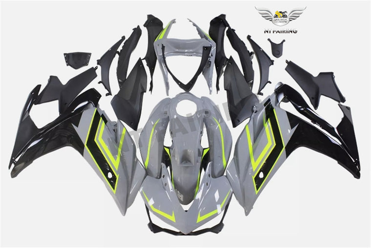 NT Fairing Fit for Yamaha 2014-2018 YZF-R25/YZF-R3 N028- Nardo Gray Black | ABS Injection