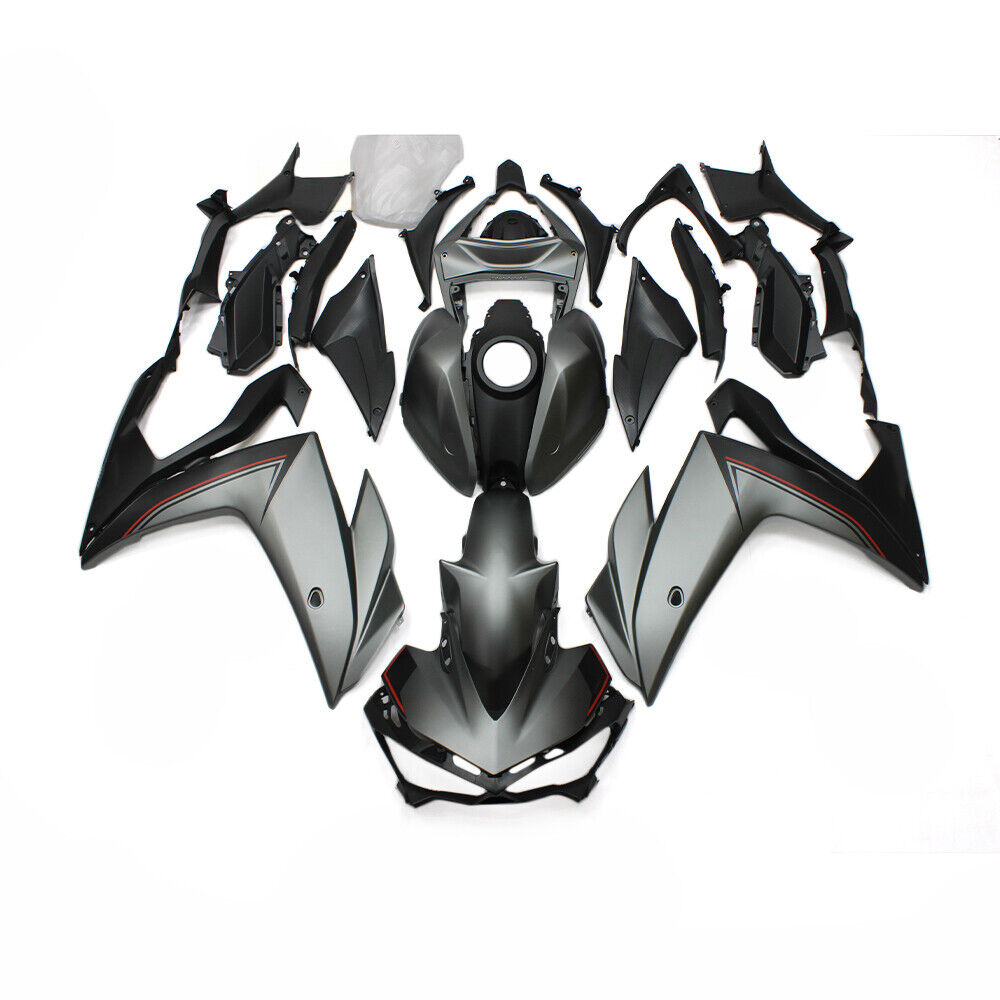 NT Fairing Fit for Yamaha 2014-2018 YZF-R25/YZF-R3 N031- Matte Gray | ABS Injection, US Stock
