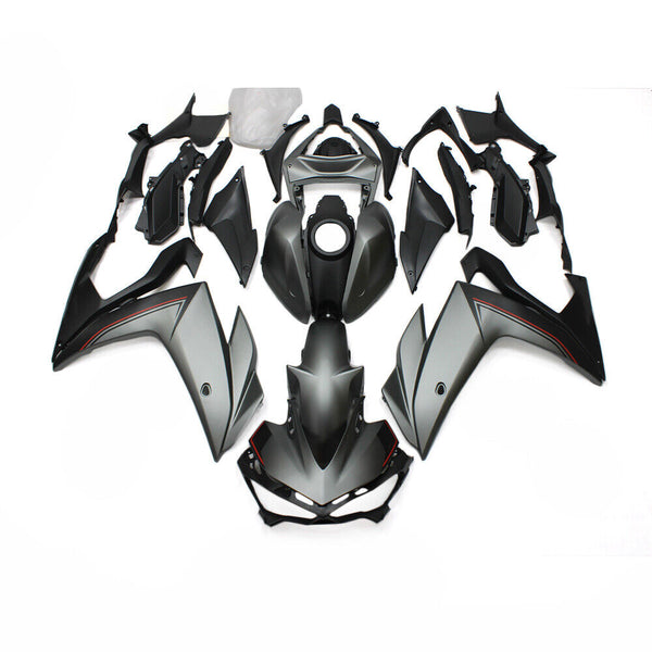 NT Aftermarket Injection ABS Plastic Fairing Fit for YZF R3 2014-2018 R25 2015-2017 Matte Gray N031