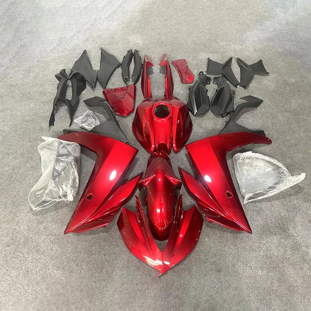 NT Fairing Fit for Yamaha 2014-2018 YZF-R25/YZF-R3 N037- Red | ABS Injection, US Stock