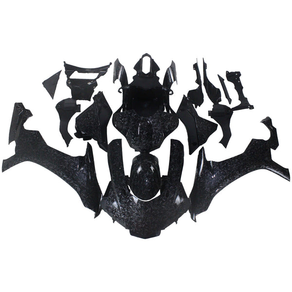 NT Aftermarket Injection ABS Plastic Fairing Fit for YZF R1 2015-2019 Forged Carbon Fiber Look S02