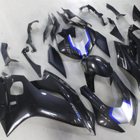 NT Aftermarket Injection ABS Plastic Fairing Fit for YZF YZF R6 2017-2023 Carbon Fiber Look Painted N020