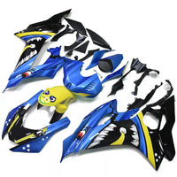 NT Aftermarket Injection ABS Plastic Fairing Fit for YZF R6 2017-2023 Blue Yellow Shark N022