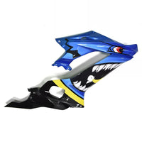NT Aftermarket Injection ABS Plastic Fairing Fit for YZF R6 2017-2023 Blue Yellow Shark N022