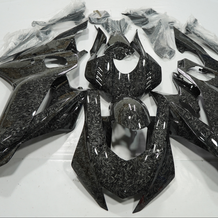 US STOCK NT Aftermarket Injection ABS Plastic Fairing Fit for YZF YZF R6 2017-2023 Forged Carbon Fiber Look S02 Available in CA