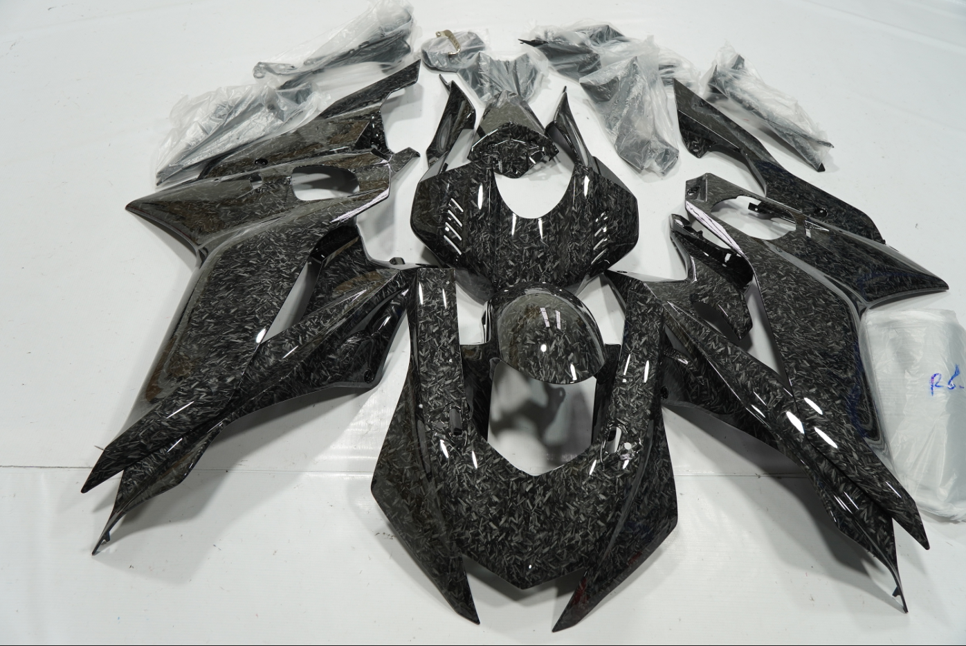 NT Fairing Fit for Yamaha 2017-2021 YZF-R6 S02- Forged Carbon Fiber Look | ABS Injection, US Stock