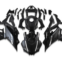 US STOCK NT Aftermarket Injection ABS Plastic Fairing Fit for YZF R3 2019-2021 R25 Matte Black N002 Available in CA