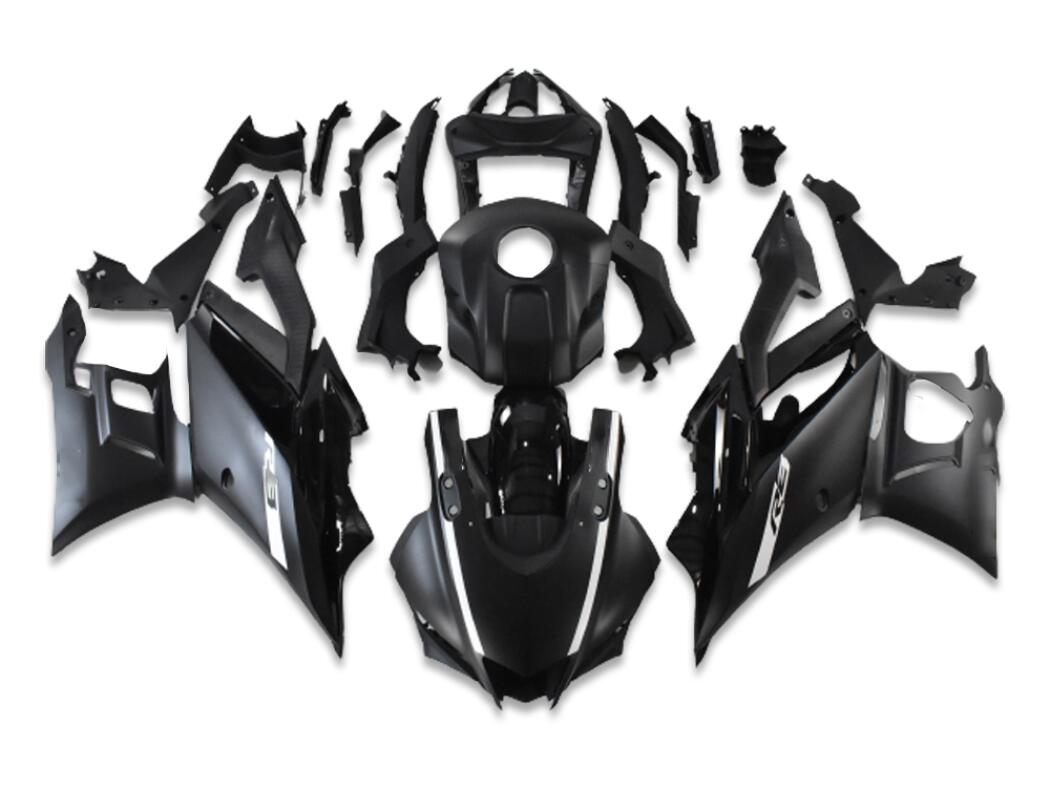 NT Fairing Fit for Yamaha 2019-2024 YZF-R25/YZF-R3 N002- Matte Black | ABS Injection
