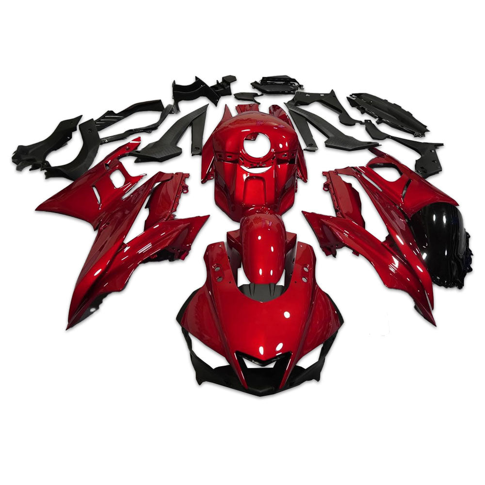 NT Fairing Fit for Yamaha 2019-2024 YZF-R25/YZF-R3 N028- Glossy Red | ABS Injection