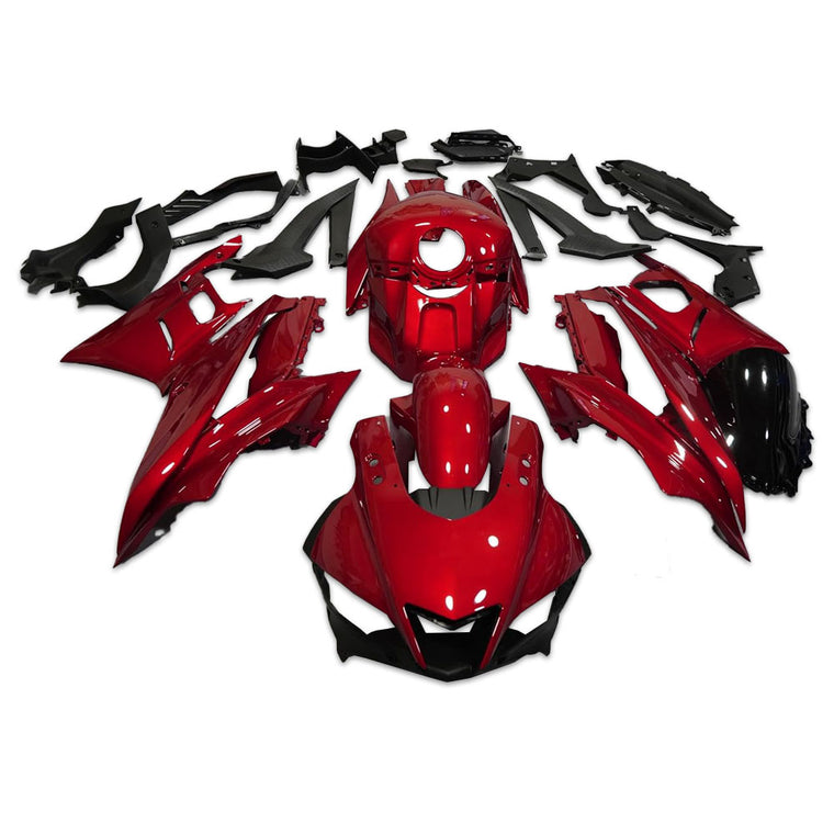 NT Fairing Fit for Yamaha 2019-2024 YZF-R25/YZF-R3 N028- Glossy Red | ABS Injection