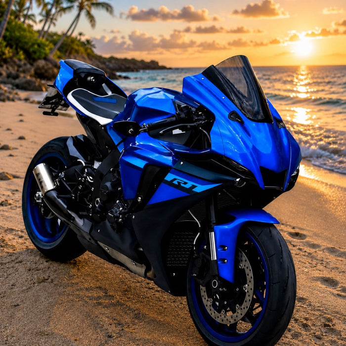 NT Injection Mold New Kit Gloss Blue Black ABS Fairing Fit for Yamaha 2020-2025 YZF R1 N022