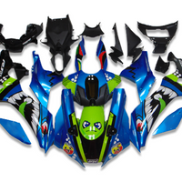 NT Injection Mold New Kit ABS Fairing Fit for Yamaha 2020-2025 YZF R1 Blue Shark N008