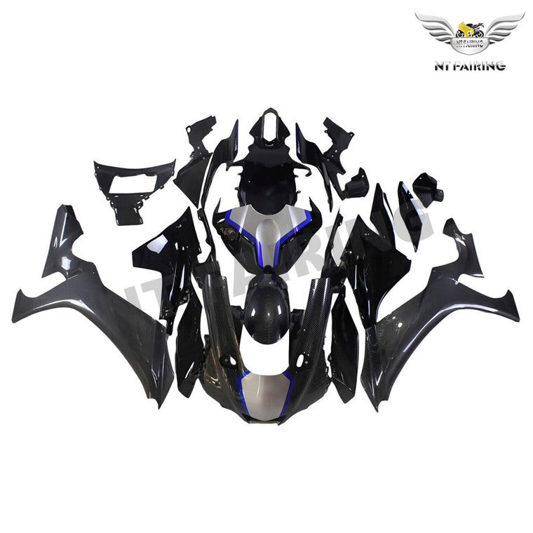 NT Injection Mold New ABS Fairing Fit for Yamaha 2020-2025 YZF R1 Carbon Fiber Look Painted N010