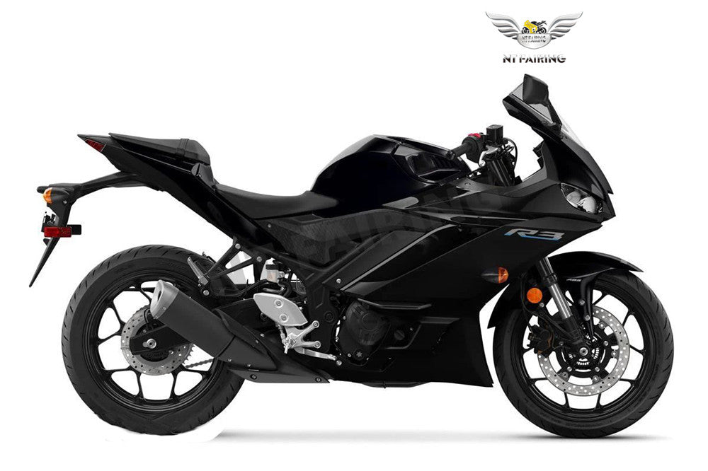 NT Fairing Fit for Yamaha 2019-2024 YZF-R25/YZF-R3 N001- Black | ABS Injection