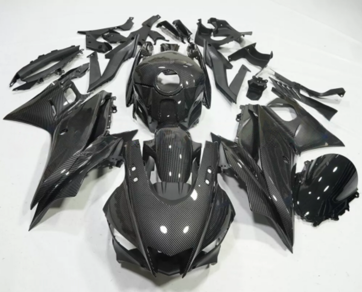 NT Fairing Fit for Yamaha 2019-2024 YZF-R25/YZF-R3 S01- Carbon Fiber Look | ABS Injection
