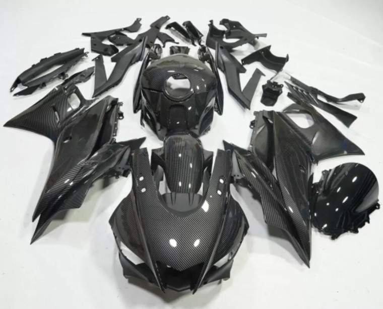 NT Fairing Fit for Yamaha 2019-2024 YZF-R25/YZF-R3 S01- Carbon Fiber Look | ABS Injection