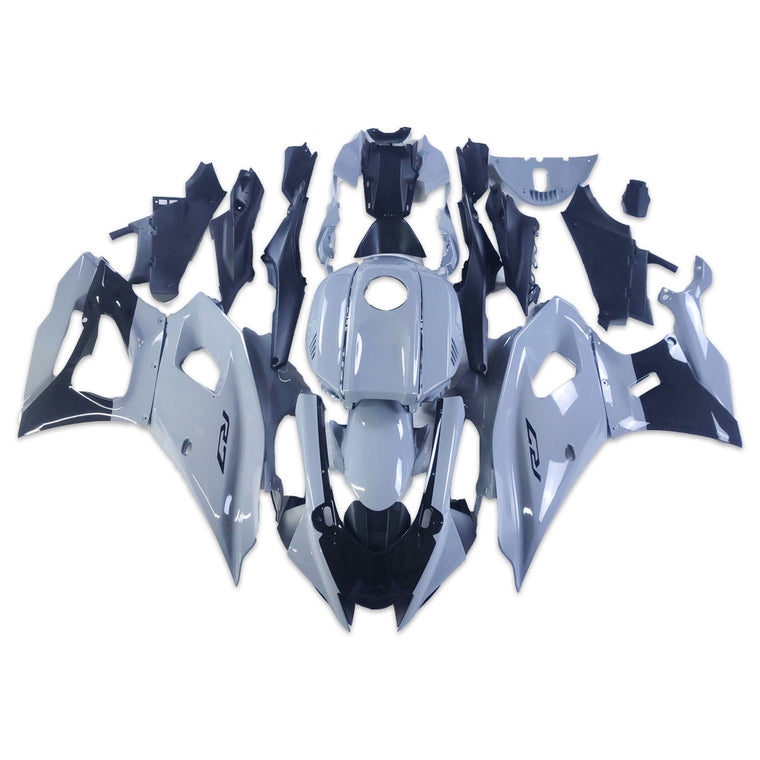 NT Fairing Fit for Yamaha 2022-2025 YZF-R7 N027- Glossy Gray Black | ABS Injection