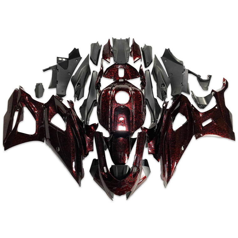 NT Fairing Fit for Yamaha 2022-2025 YZF-R7 S07- Red Forged Carbon Fiber Look | ABS Injection