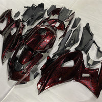 NT Injection Plastic Fairing Kit Fit for 2022-2025 YAMAHA YZF R7 Bodywork Red Forged Carbon Fiber Look S07