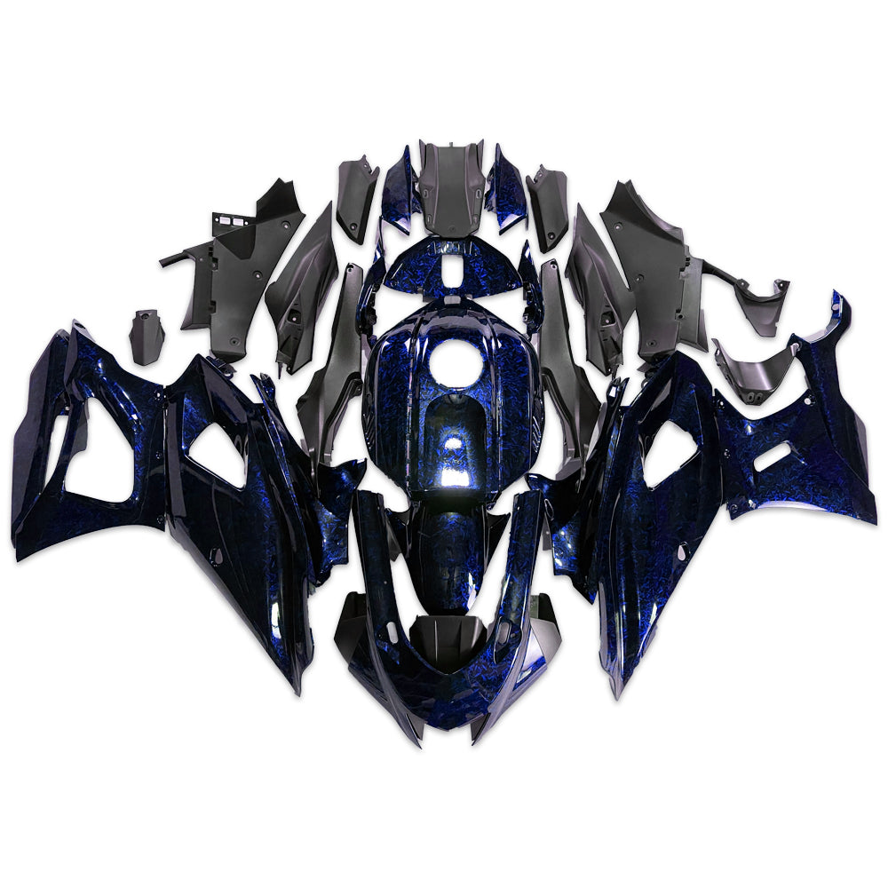 NT Fairing Fit for Yamaha 2022-2025 YZF-R7 S08- Blue Forged Carbon Fiber Look | ABS Injection, US Stock