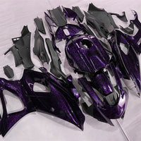 US STOCK NT Injection Plastic Fairing Kit Fit for 2022-2025 YAMAHA YZF R7 Bodywork Purple Forged Carbon Fiber Look S09 Available in CA