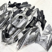 US STOCK NT Injection Plastic Fairing Kit Fit for 2022-2025 YAMAHA YZF R7 Bodywork Black Ice Cracked Forged Carbon Fiber Look S13 Available in TX