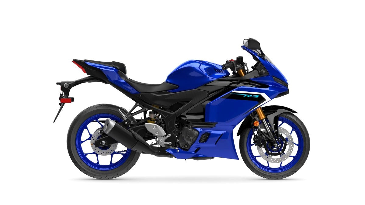 NT Fairing Fit for Yamaha 2025-2026 YZF-R25/YZF-R3 N002- Glossy Blue | ABS Injection, US Stock