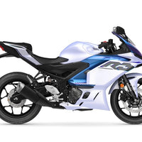 NT Aftermarket Injection ABS Plastic Fairing Fit for YZF R3 2025 R25 Blue White N003