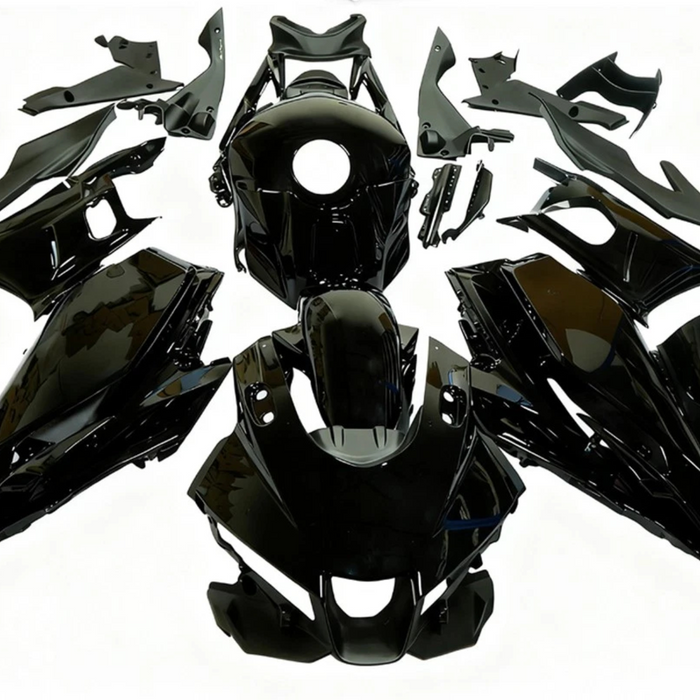 US STOCK NT Aftermarket Injection ABS Plastic Fairing Fit for YZF R3 2025 R25 Glossy Black N004 Available in CA