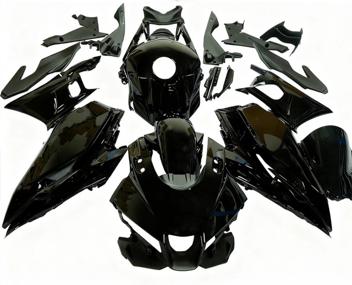 NT Fairing Fit for Yamaha 2025-2026 YZF-R25/YZF-R3 N004- Glossy Black | ABS Injection