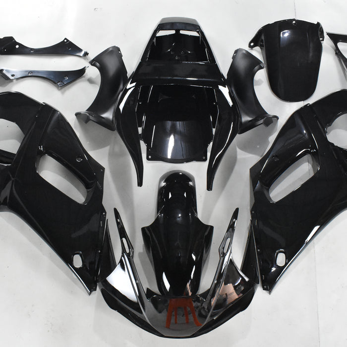 NT Aftermarket Injection ABS Plastic Fairing Fit for YZF R6 1998-2002 Glossy Black N029