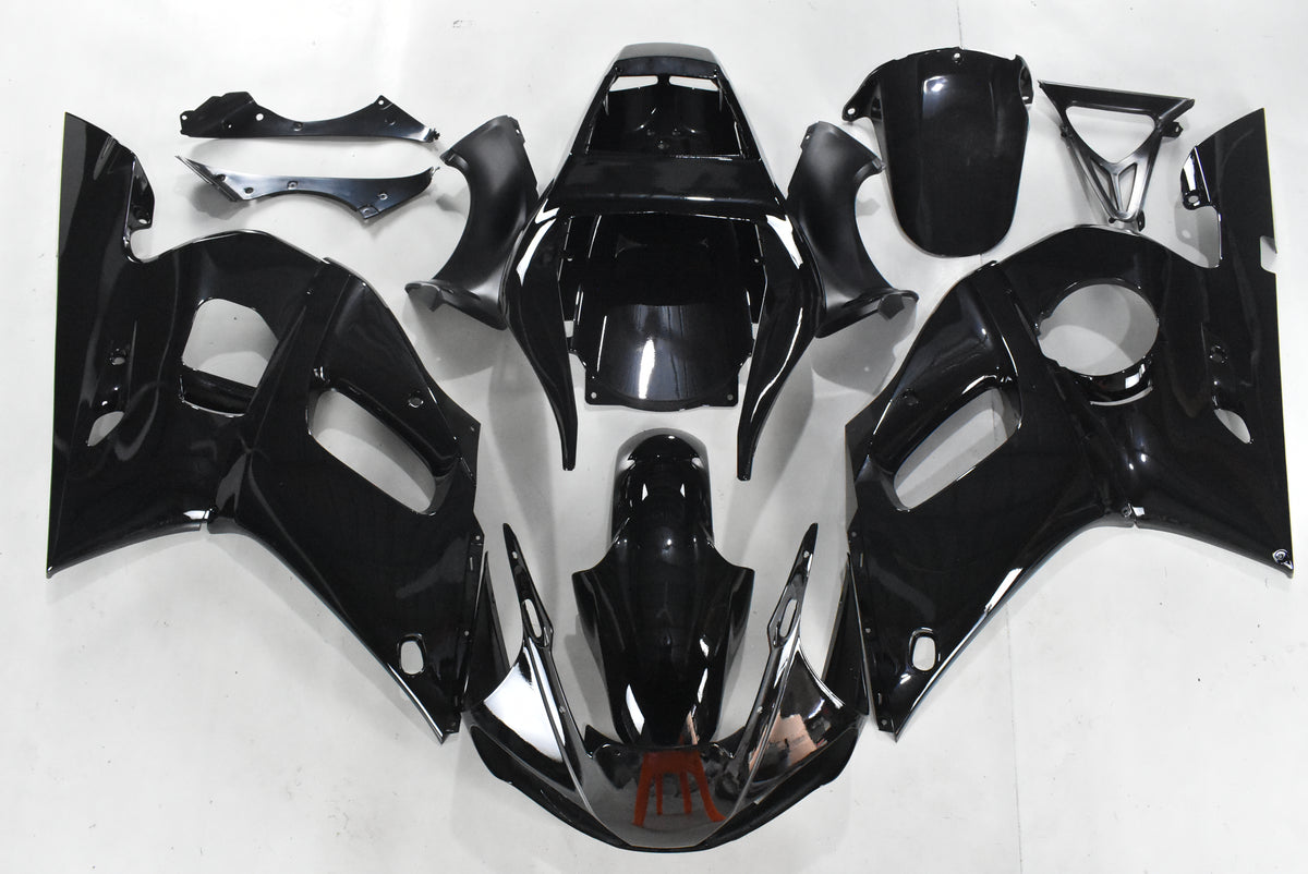 NT Fairing Fit for Yamaha 1998-2002 YZF-R6 N029- Glossy Black | ABS Injection