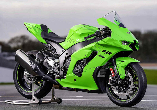 NT Aftermarket Injection ABS Plastic Fairing Fit for 2023-2025 ZX4RR With Full Tank Cover Green Black T0001