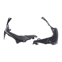 NT Small Inner Duct Covers in 100% Carbon Fiber for Kawasaki ZX6R 2019-2023