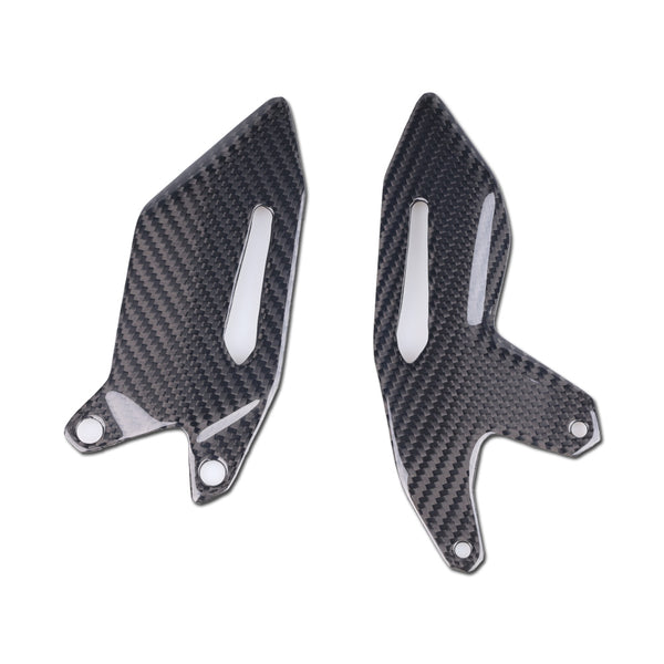 NT 2015-2021 Kawasaki Ninja H2 100% Carbon Fiber Heel Plates Footrest Peg a01