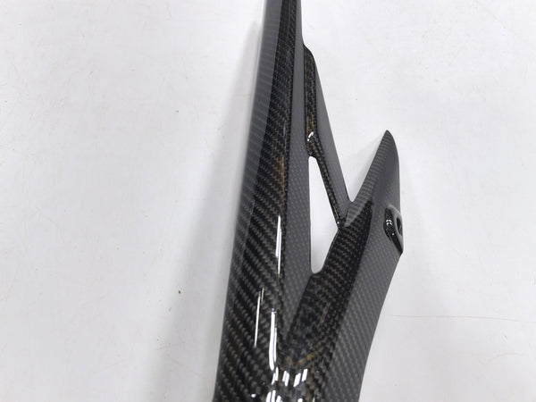 NT Real 100% Carbon Fiber Chain Guard for Yamaha 2022-2024 YZF R3 R25