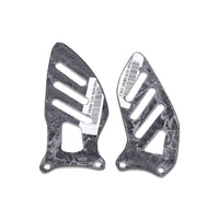 NT 2006-2010 GSXR 600/750 100% Carbon Fiber Rearset Foot Mount Heel Guard Plates Cowl