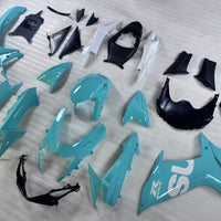NT Aftermarket Injection ABS Plastic Fairing Fit for Suzuki 2011-2025 GSXR 600/750 Mint Black N119