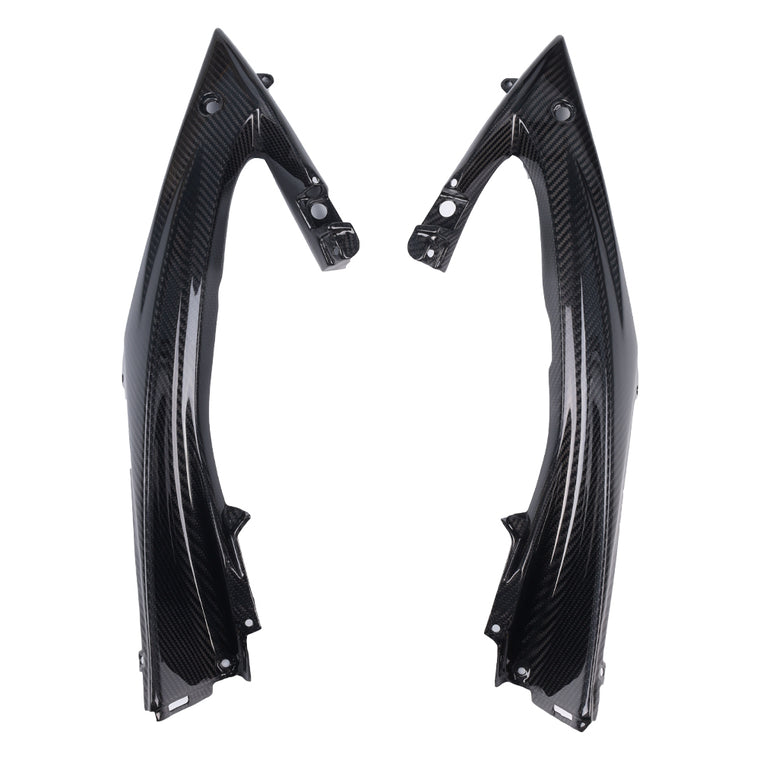 NT Real 100% Carbon Fiber Side Upper Fairings for Yamaha 2008-2012-2015-2016 YZF R6