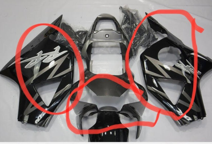Nose Fairing + Both Sides Fairings Fit for Honda CBR954RR 2002-2003
