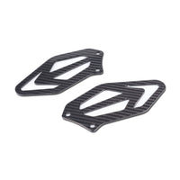 NT 2015-2018 BMW S1000RR  Heel Plates - 100% Carbon Fiber