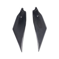 2017-2020 Yamaha YZF R6 100% Carbon Fiber Gas Tank Side Trim Panels Fairing Twill