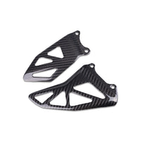 NT 2017-2024 Suzuki GSX-R1000 100% Carbon Fiber Rearset Mount Heel Guard Plate Twill
