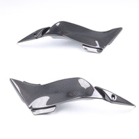 NT 2009-2012 Kawasaki Ninja ZX-6R 636 Gas Tank Side Panels-100% Carbon Fiber