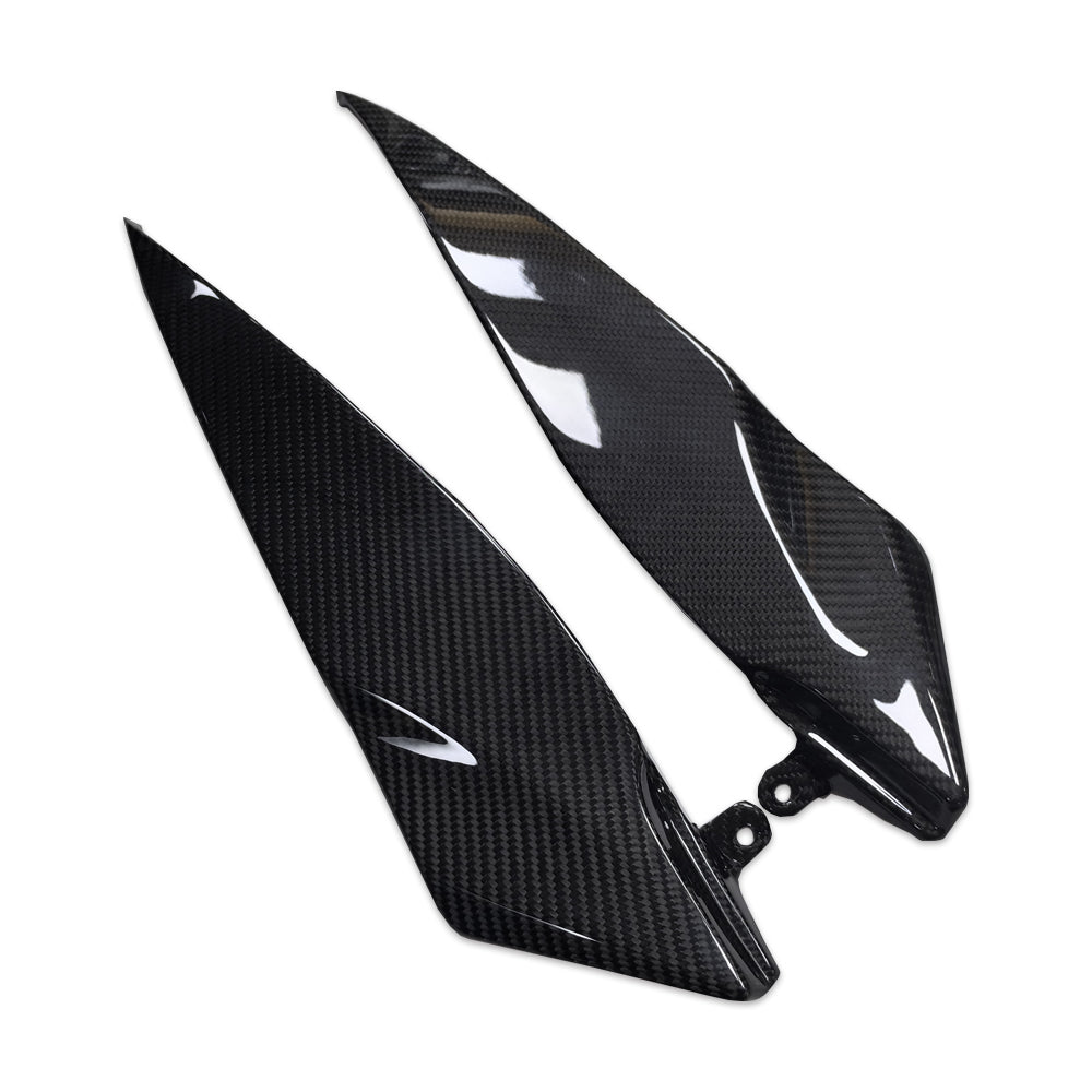 NT 2007 2008 Yamaha YZF R1 Real 100% Carbon Fiber Gas Tank Side Panels