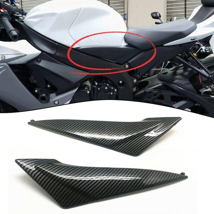 YTL Carbon Fiber Tank Side Cover Panel Fairing for Suzuki 2011-2024 GSXR 600/750